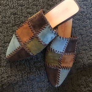 🔴SOLD Ferragamo  Quilted Mules Size 7.5-8 women